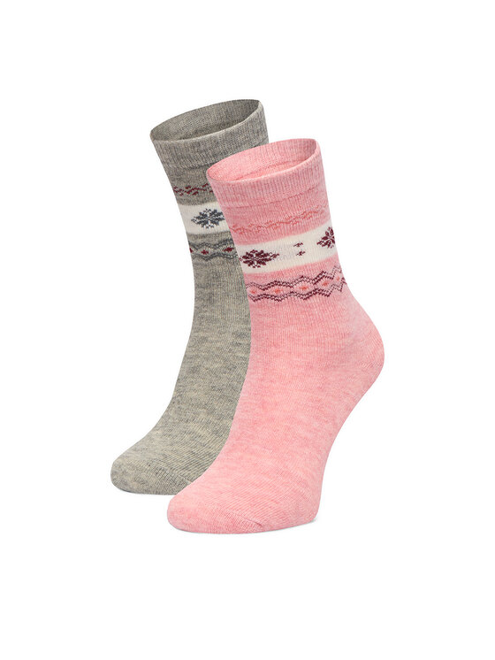 GINO ROSSI GINO ROSSI Довгі шкарпетки CEO_BR_GR_006_W_AW25 (2 PACK) Кольоровий