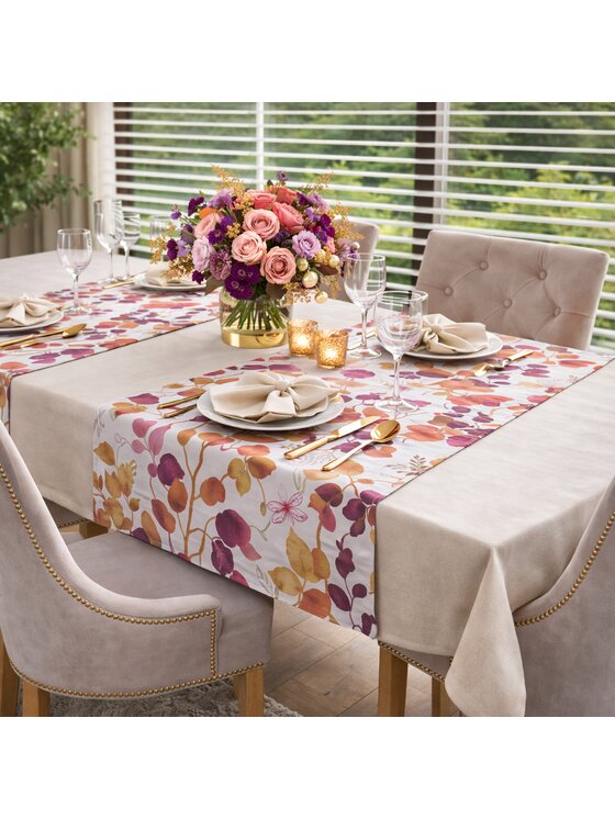 Roseberry Home Roseberry Home Bieżnik Purple Sparrow Fioletowy