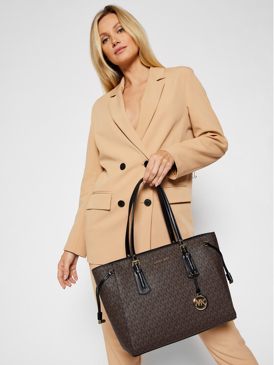 MICHAEL Michael Kors Sac a main Voyager 30F8GV6T2B Marron