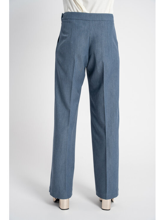 CLICK CLICK Παντελόνι υφασμάτινο 30-403 Μπλε Regular Fit