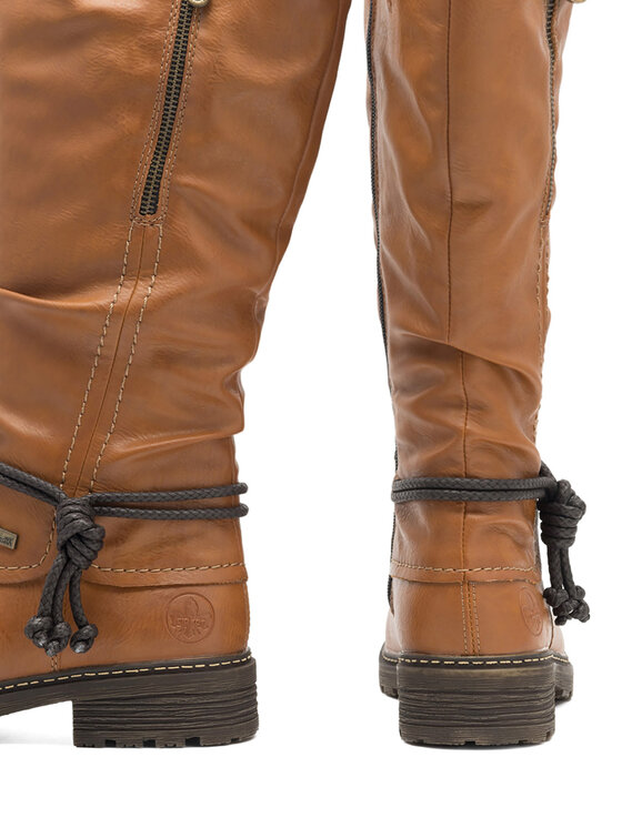 Rieker Rieker Kozačky Z4758-24 Hnědá