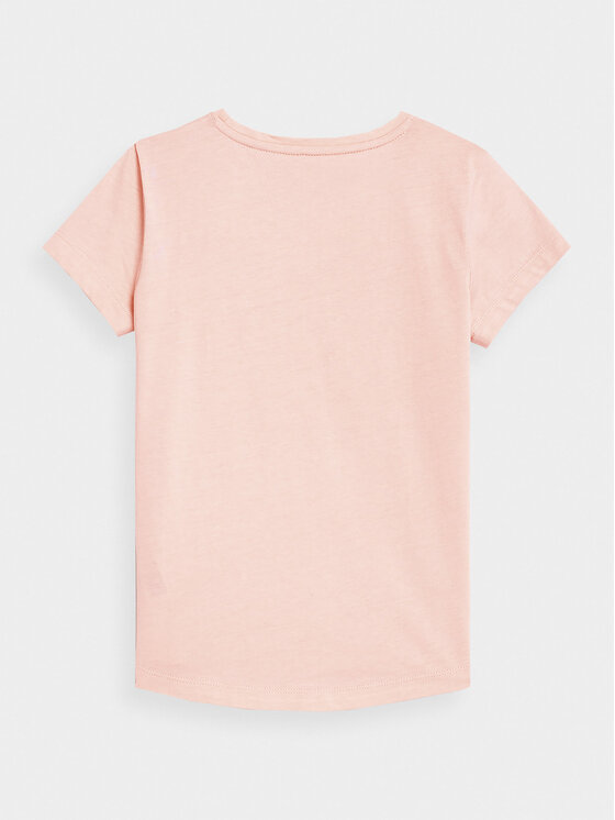 4F 4F T-särk 4FJSS23TTSHF279 Roosa Regular Fit