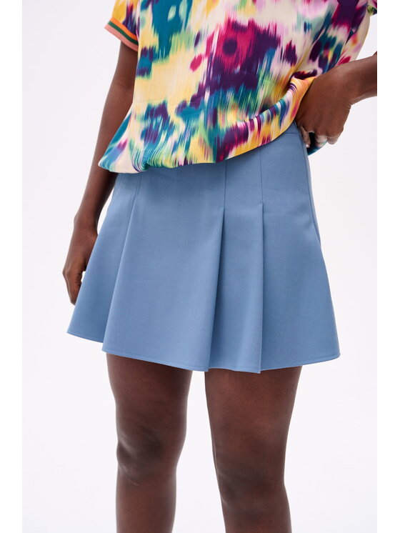 blue shadow blue shadow Szorty Luna Niebieski Regular Fit