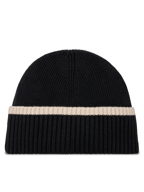 Tommy Hilfiger Tommy Hilfiger Čepice Block Flag Short Beanie AM0AM12030 Černá