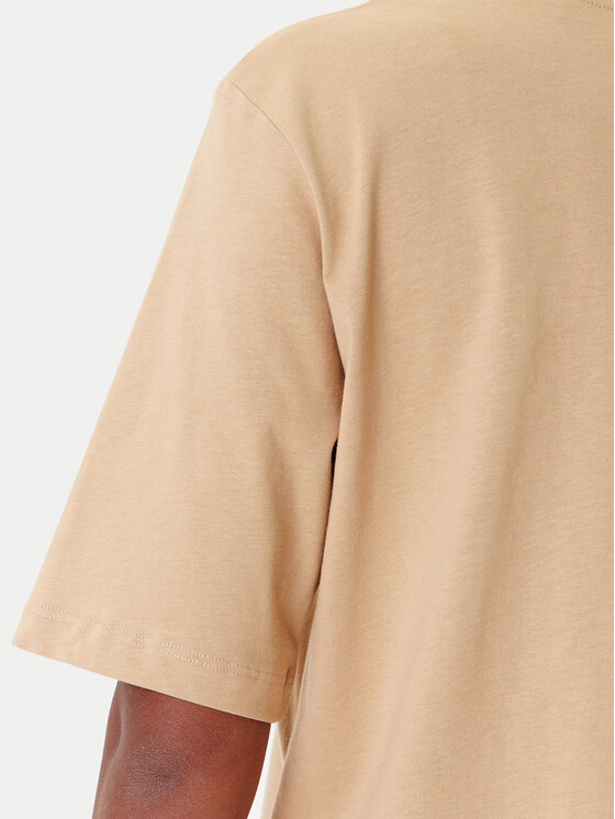 Guess Guess T-Shirt V5YI02 I3Z14 Beige Boxy Fit