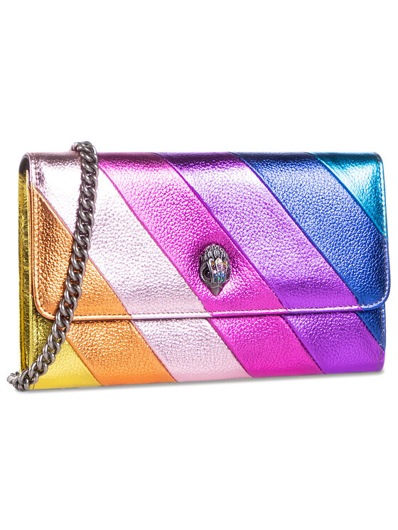 Kurt Geiger Kurt Geiger Kabelka K Stripe Chain Wallet 2548369109 Farebná