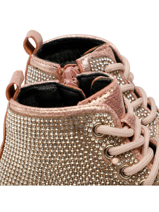 Nelli Blu Nelli Blu Schnürstiefeletten CM211112-37 Rosa