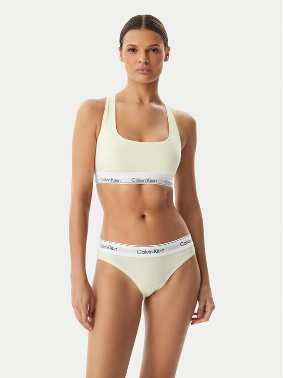 Calvin Klein Underwear Calvin Klein Underwear Klasične spodnje hlačke LV00QF8520 Kremna