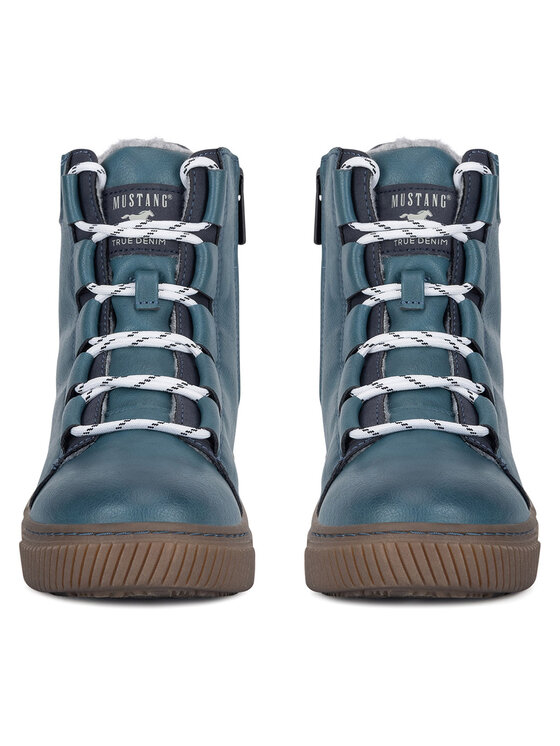 Mustang Mustang Stiefeletten 1436-605 Türkisfarben