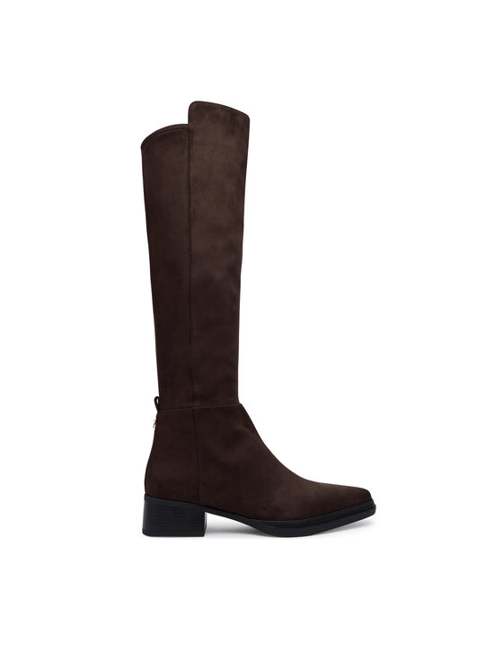 MICHAEL Michael Kors MICHAEL Michael Kors Kozaki Lex Boot 40F6LXMB1S Brązowy ciemny