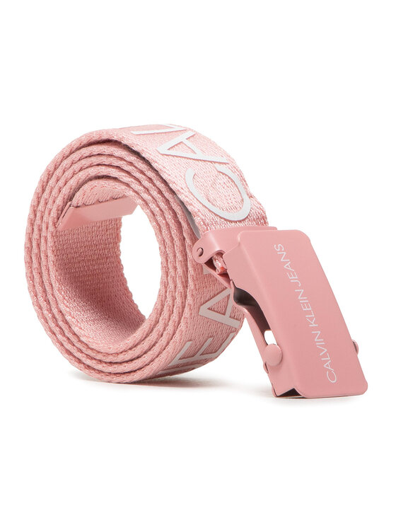 pink calvin klein belt