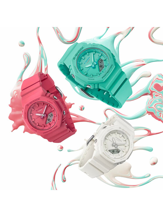 Casio Casio Zegarek GMA-P2100-7AER Biały