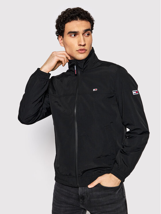 Tommy Jeans Tommy Jeans Bunda pro přechodné období Seasonal DM0DM12303 Černá Regular Fit