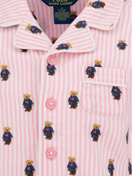 Polo Ralph Lauren Polo Ralph Lauren Pidžama 4P0143 Rozā Regular Fit