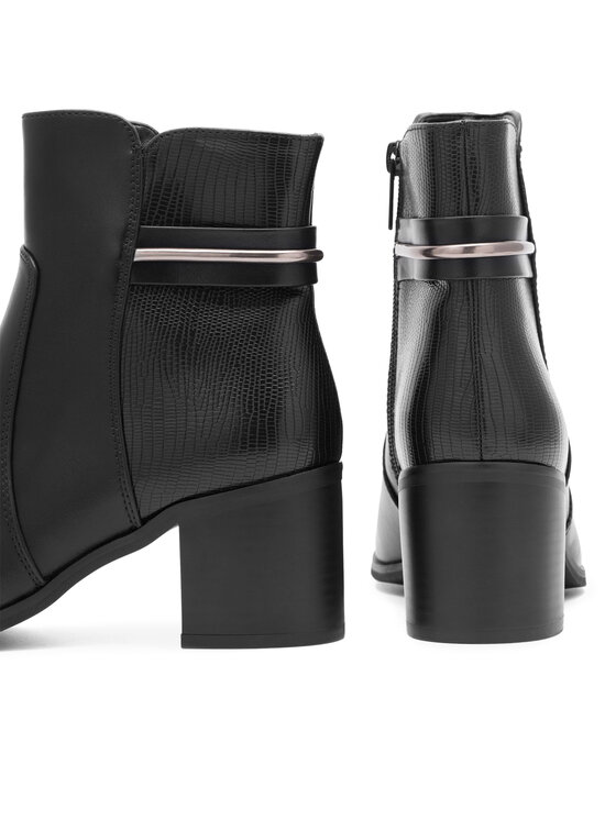 Clara Barson Clara Barson Μποτάκια LILOU WS22405-05 Μαύρο