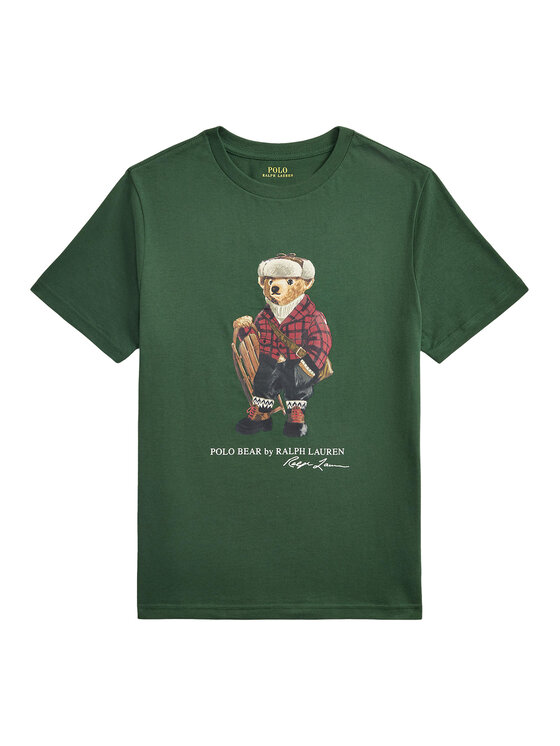 Polo Ralph Lauren Polo Ralph Lauren T-shirt 323981260002 Verde Regular Fit