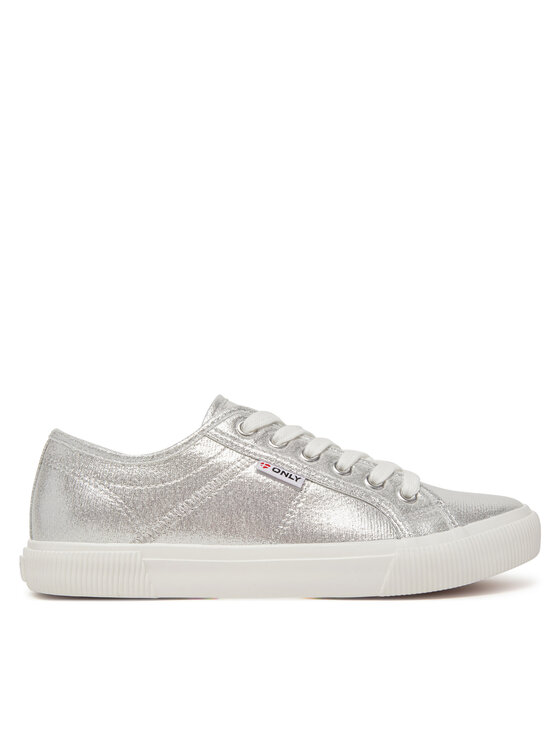 ONLY Shoes ONLY Shoes Tenisice Nicola 15318574 Srebrna