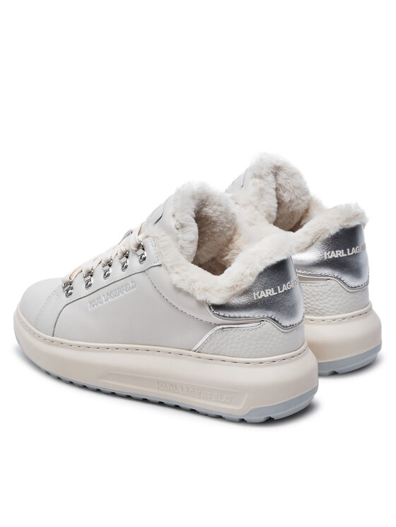 KARL LAGERFELD KARL LAGERFELD Laisvalaikio batai KL67544 Balta