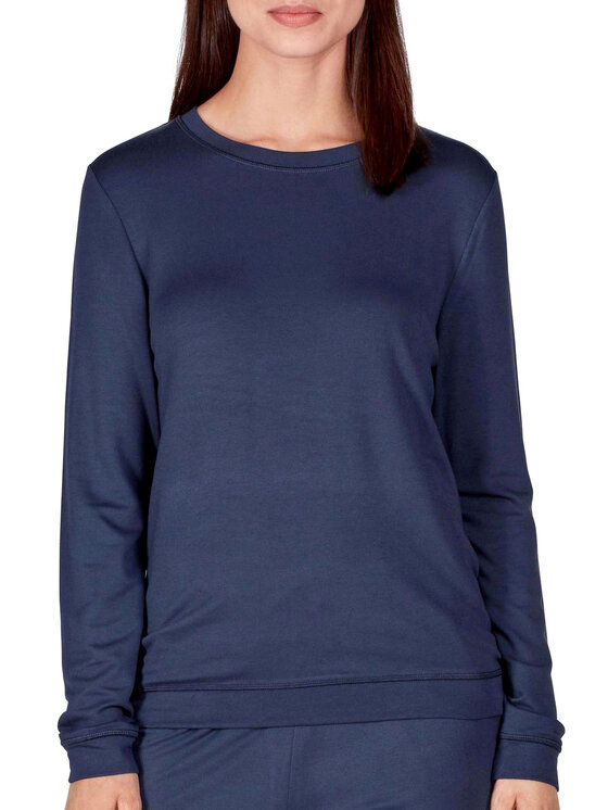 Huber Huber T-Shirt 018854 Granatowy Regular Fit