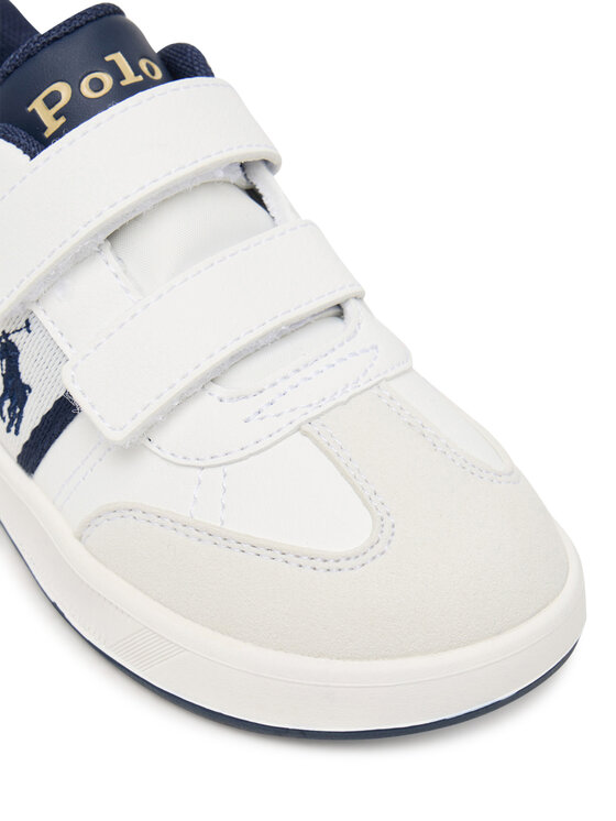 Polo Ralph Lauren Polo Ralph Lauren Sportcipők Heritage Court III T-Toe Ez RL03359102 Fehér