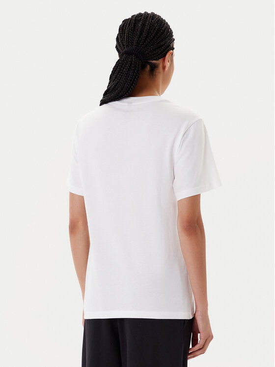 adidas adidas T-Shirt Slide Graphic JY8687 Bílá Regular Fit