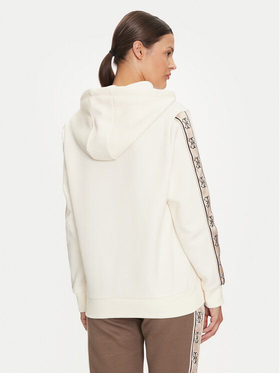 Guess Guess Μπλούζα V4YQ11 KB3P2 Μπεζ Regular Fit
