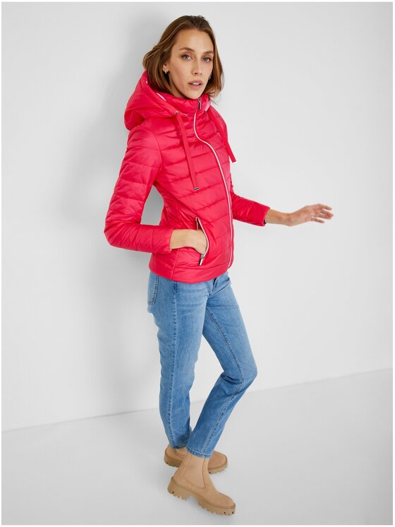 Orsay Orsay Kurtka zimowa 809020324000__40 Różowy Regular Fit