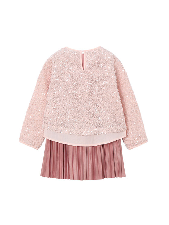 Mayoral Mayoral Vestito da giorno 4925 Rosa Regular Fit