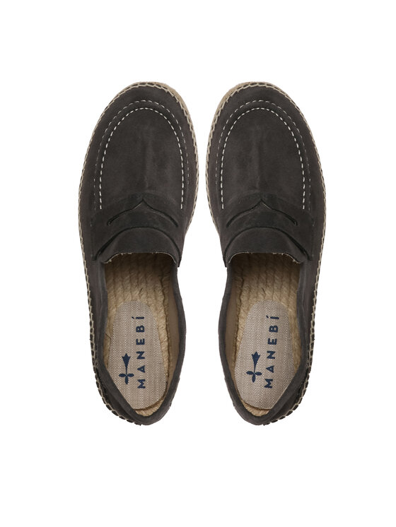 Manebi Manebi Espadryle Loafers Espadrilles W 1.0 L0 Szary