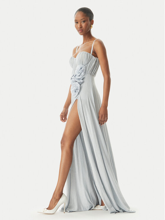 Elisabetta Franchi Elisabetta Franchi Vakarinė suknelė AB-R22-52E2 Žydra Regular Fit