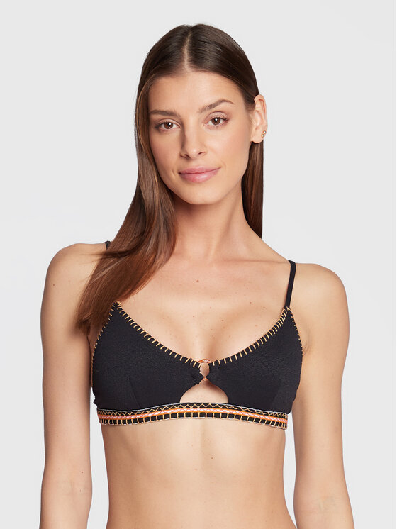 Banana Moon Bikini partea de sus Melio Santany JYB01 Negru