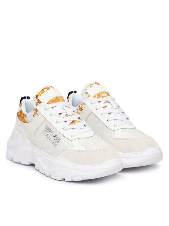 Versace Jeans Couture Versace Jeans Couture Sneakersy 80YA3SC1 Biela