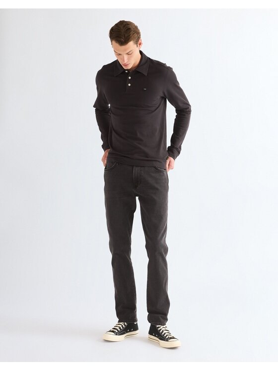 Wrangler Wrangler Jeansy LARSTON Szary Slim Fit
