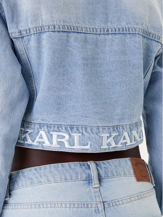 Karl Kani Karl Kani Geacă de blugi PD00005493 Albastru Regular Fit