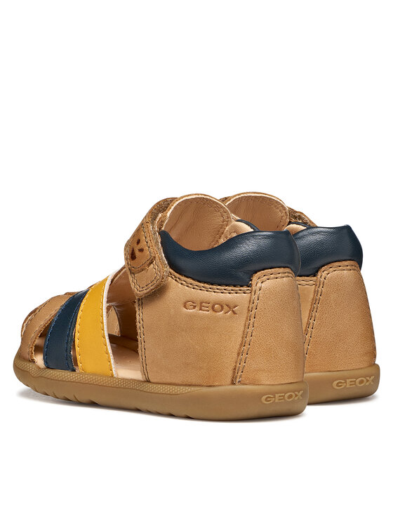 Geox Geox Sandály B Sandal Macchia Boy B254VA 0CL78 CT6F4 Hnědá