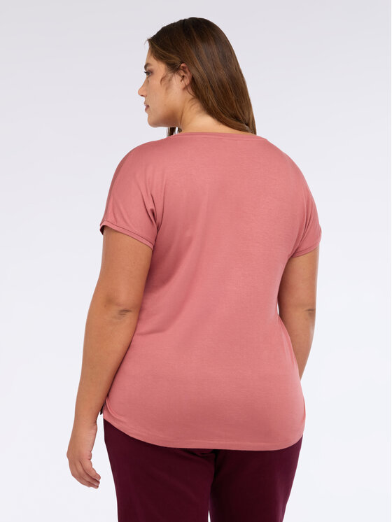 Fiorella Rubino Fiorella Rubino T-shirt G063L508553N0A6 Arancione Regular Fit