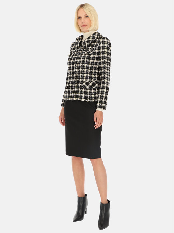 Potis & Verso Potis & Verso Marynarka Mirela Czarny Regular Fit