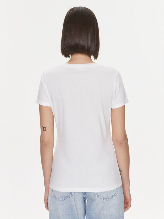 Liu Jo Liu Jo T-Shirt MF3338 JS923 Biały Regular Fit