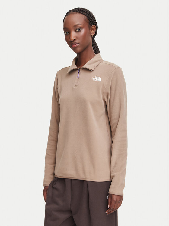 The North Face The North Face Полар Glacier NF0A8D2J Светлокафяв Regular Fit
