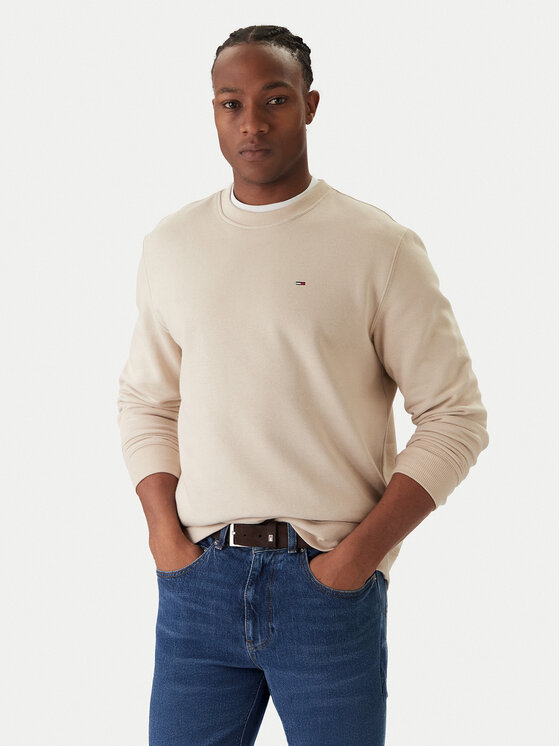 Tommy Jeans Tommy Jeans Felpa DM0DM20741 Beige Regular Fit