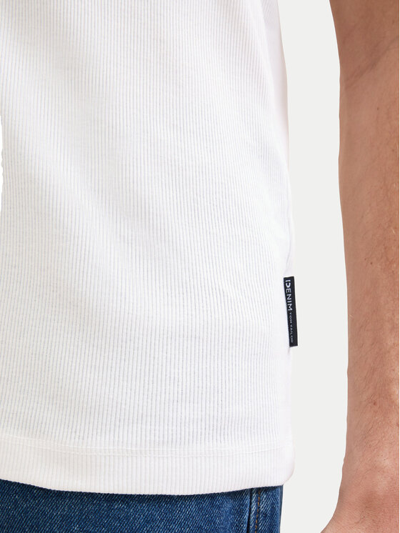 Tom Tailor Denim Tom Tailor Denim Smanicato 1042035 Bianco Regular Fit