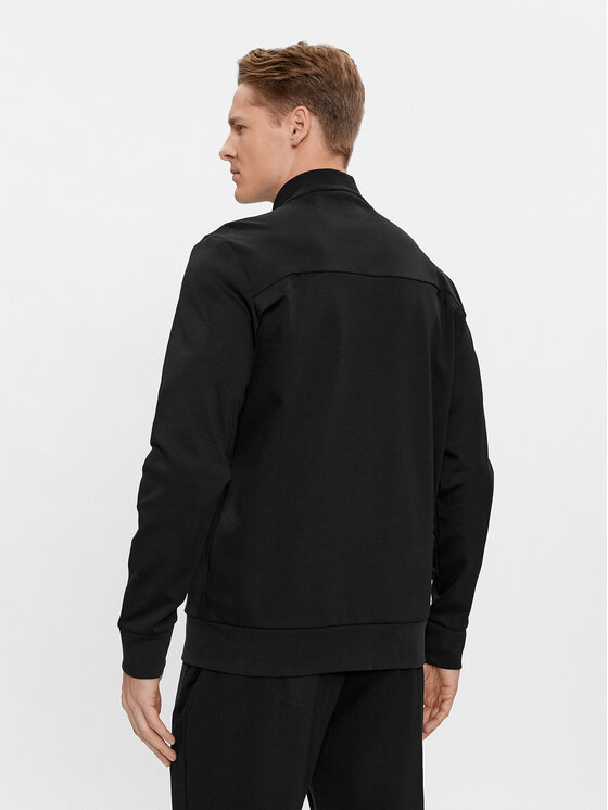 BOSS Boss Bluza Skaz Mirror 50505289 Czarny Regular Fit