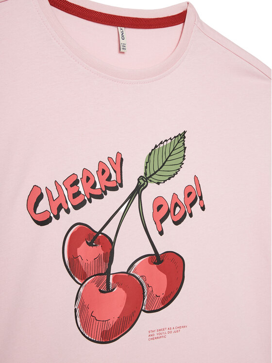 Kids ONLY Kids ONLY Футболка Charlotte 15354278 Рожевий Loose Fit