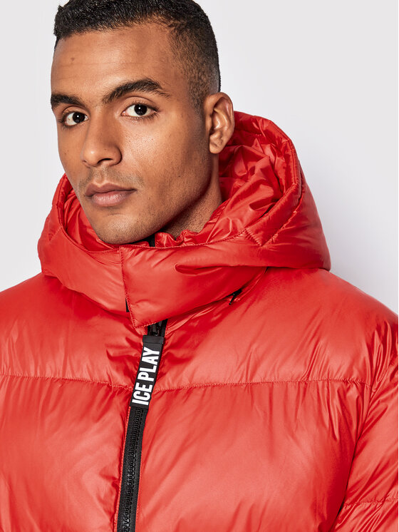 Ice Play Ice Play Kurtka zimowa 22I U1M0 J031 6415 4607 Czerwony Regular Fit