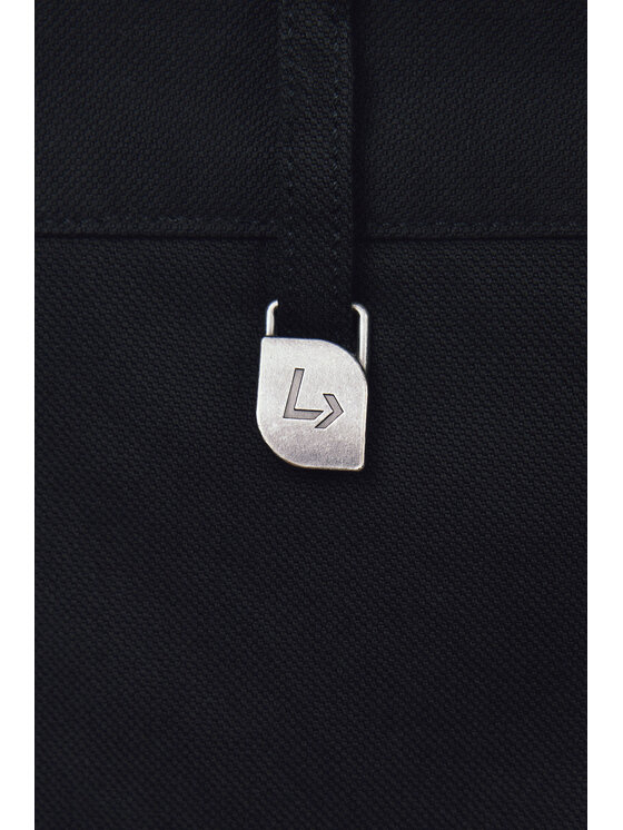 Lancerto Lancerto Szorty materiałowe Vaasa SZO082125000007 Czarny Regular Fit