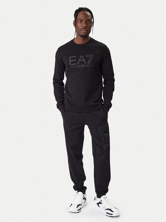 EA7 Emporio Armani EA7 Emporio Armani Суитшърт 7M002278 AF22266 MC005 Черен Regular Fit