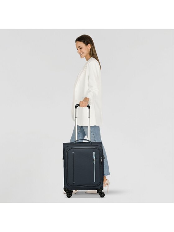 American Tourister American Tourister Walizka kabinowa 326430 Błękitny