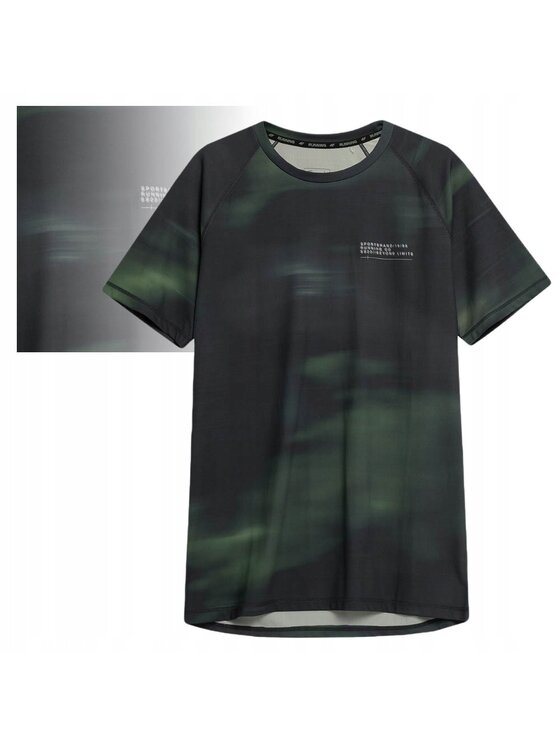 4F 4F T-Shirt TFTSM169 Czarny Comfortable Fit