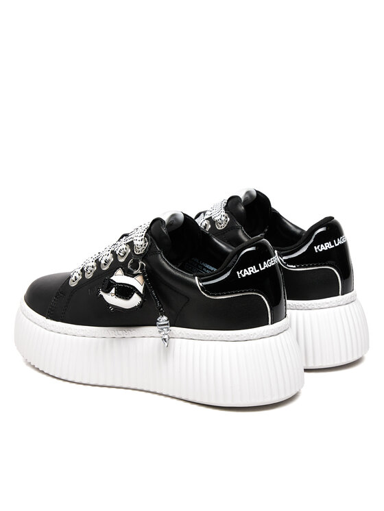 KARL LAGERFELD KARL LAGERFELD Sneakersy Krepper Lo KL42376T Čierna