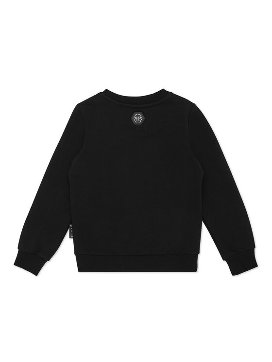 PHILIPP PLEIN PHILIPP PLEIN Bluza 28171 Czarny Regular Fit